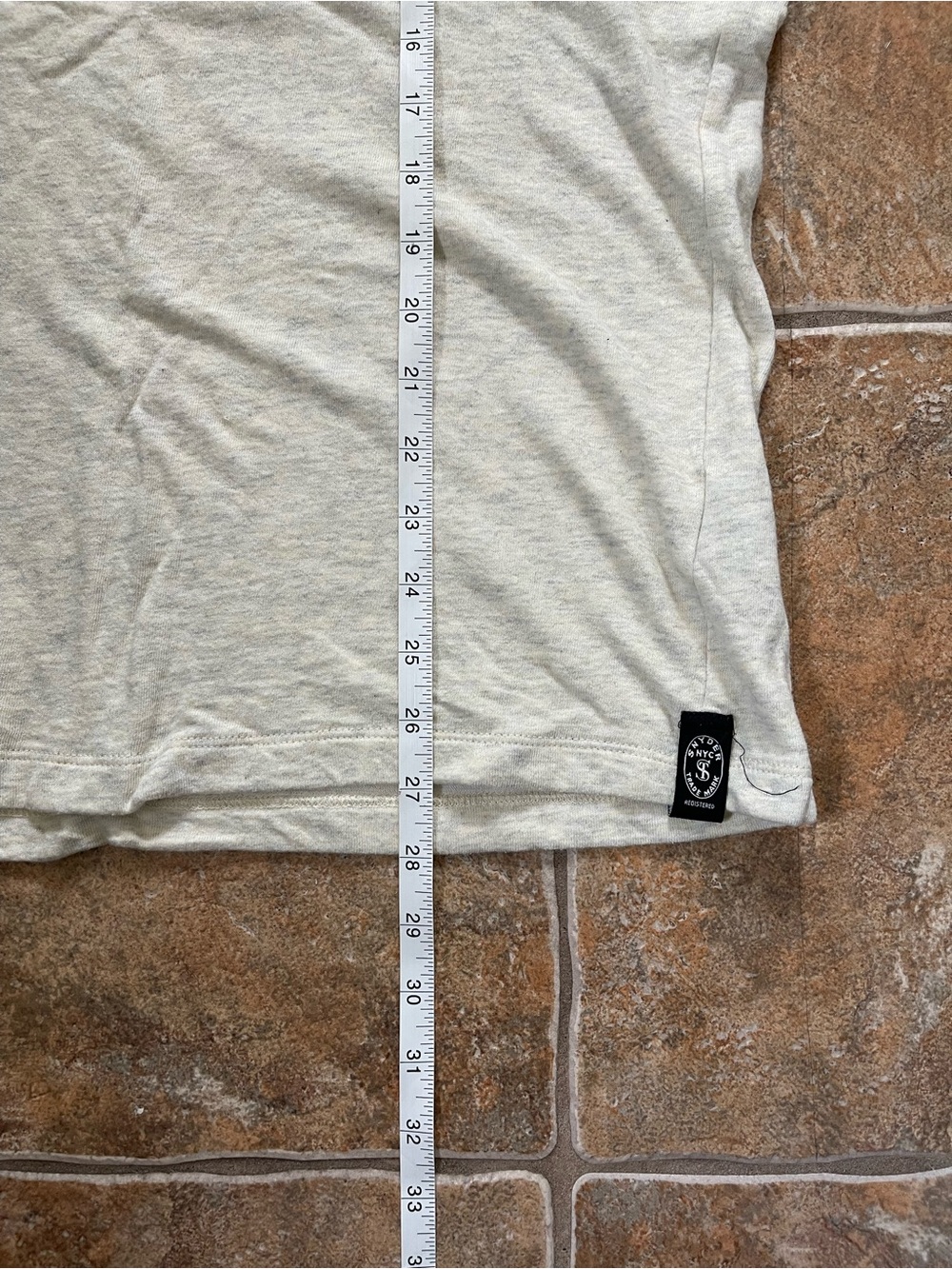 Todd Snyder Double Weave Henley in Grey Heather - Picture 6 of 7